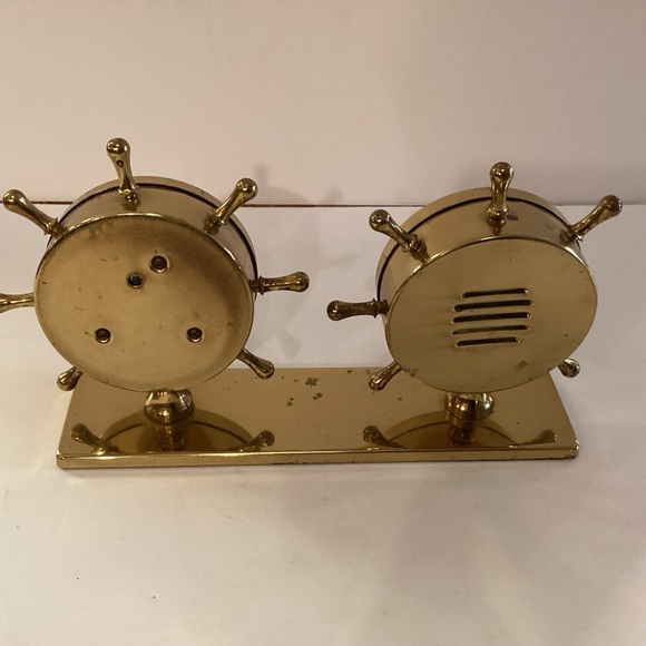 Solid Brass Thermometer / Barometer by Swift & Anderson, Boston Mass. - Picture 7 of 11